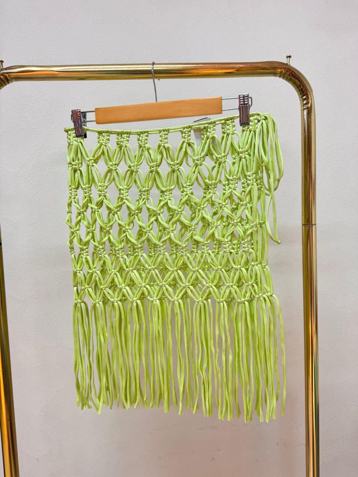 Macramé Fringe Coverup