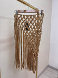 Macramé Fringe Coverup
